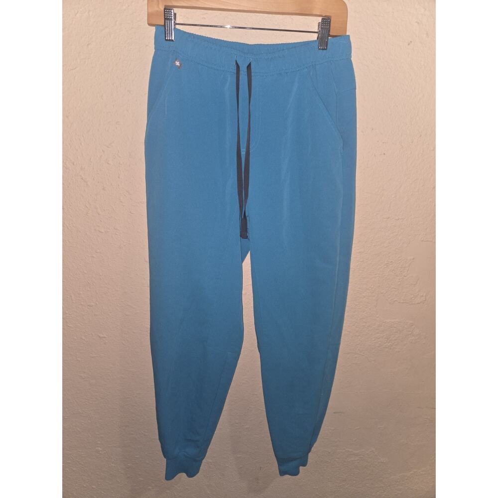 Figs Mens Tansen Jogger Scrub Pants, Blue Medical, Size Small
